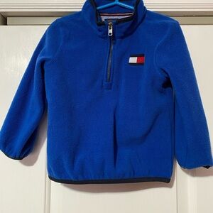 Tommy Hilfiger Kids Royal Blue Fleece Hoodie